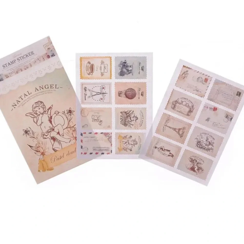 $1 VINTAGE STAMP STICKERS. $1 WITH ANY $10 ORDER OR MORE